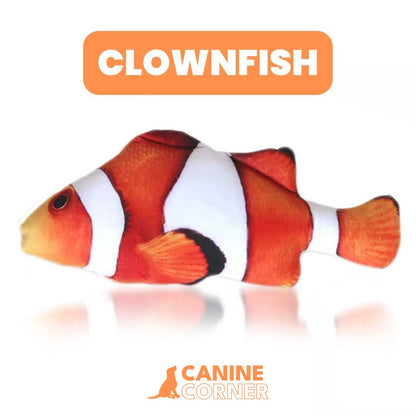 FloppyFin - Interactive Fish Toy - CANINE CORNER
