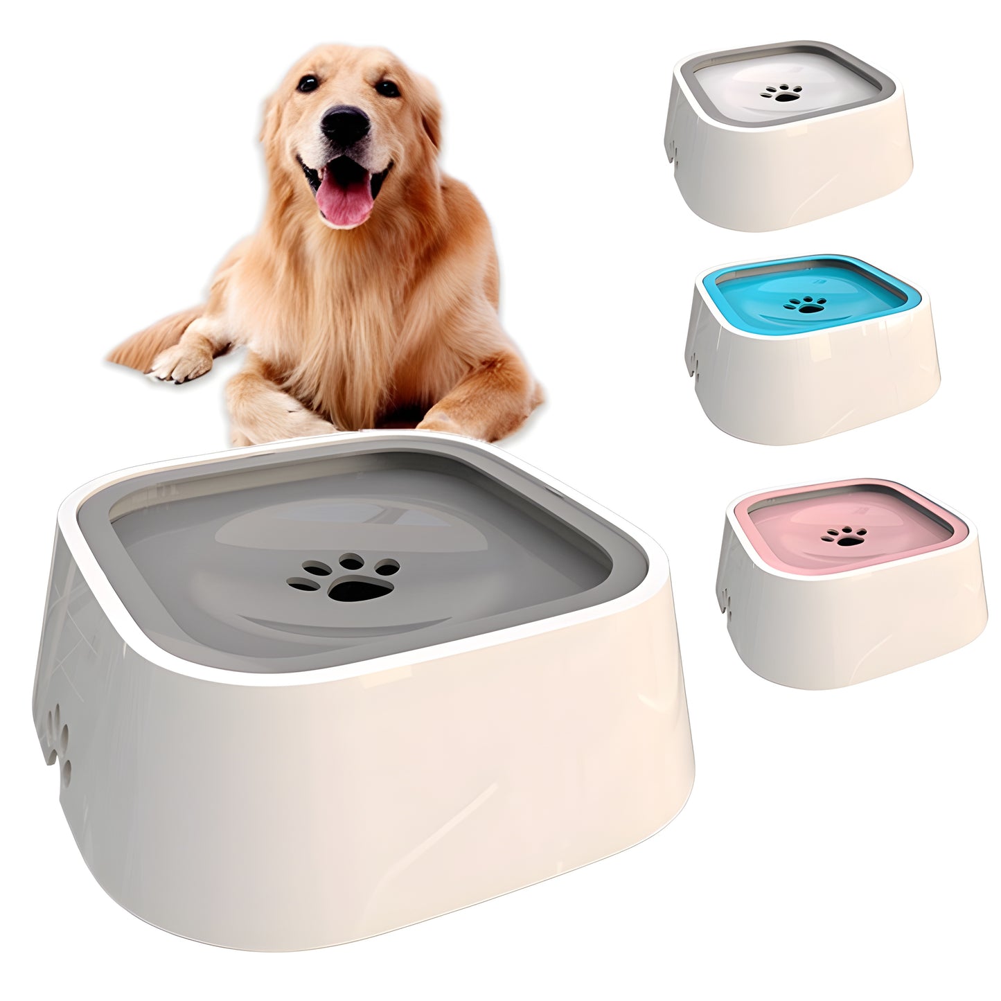 SplashSaver™ - The Splash-Proof Water Bowl