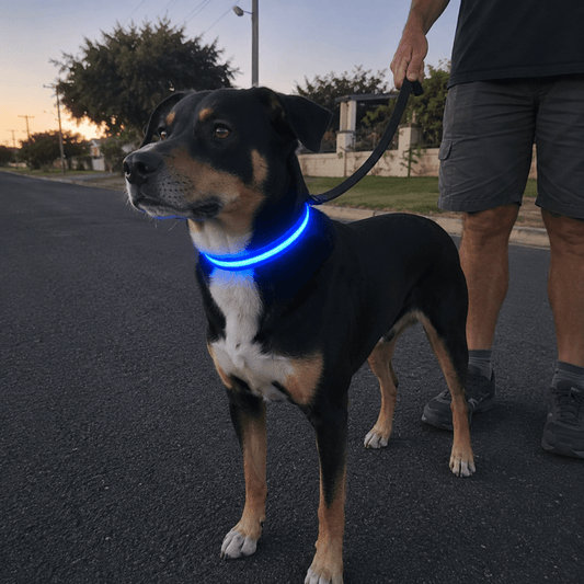 The Paw Beacon™ LED Visibility Collar - CANINE CORNER